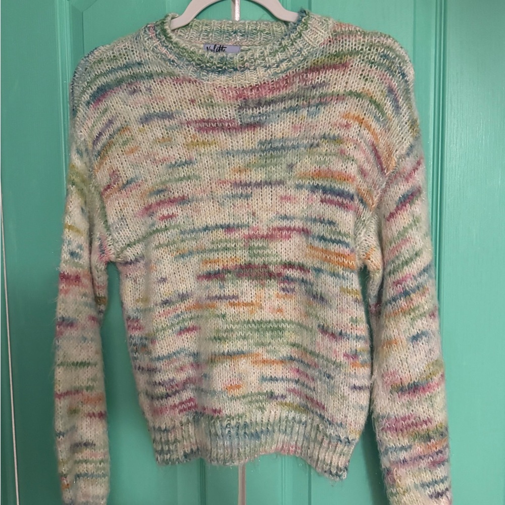 Wild Fable Pastel Multicolor Sweater